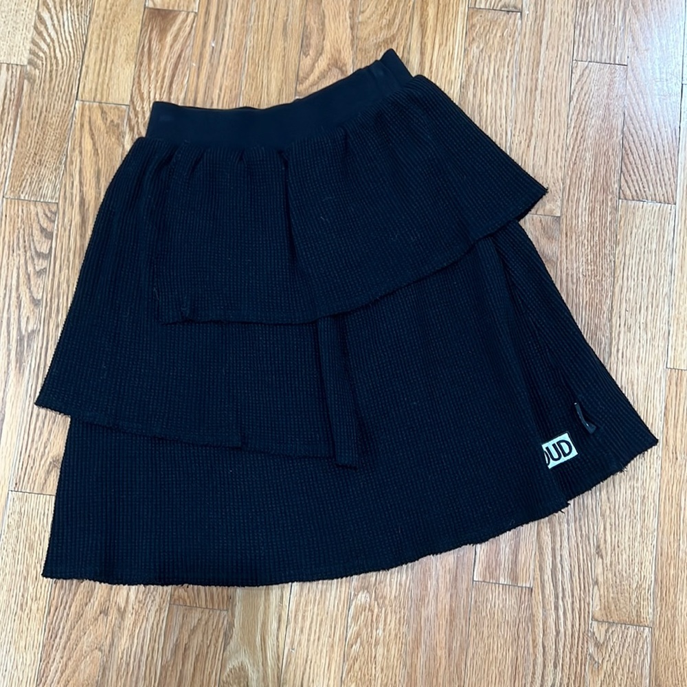 Loud apparel girls black layered skirt!
